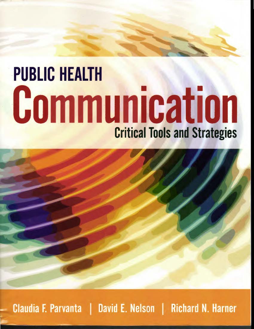 Public health communication : critical tools and strategies
