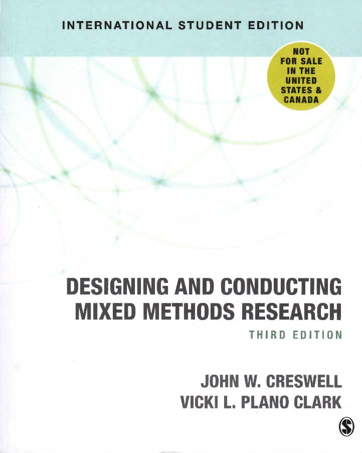 Designing and conducting mixed methods research