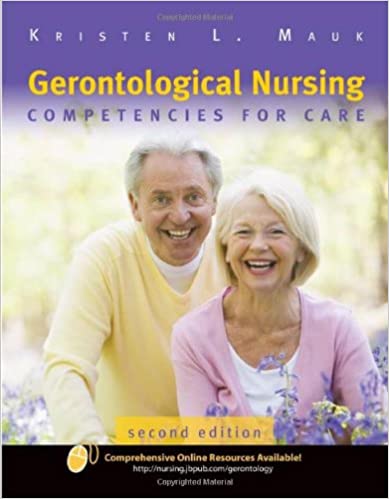 Gerontological Nursing competencies for care