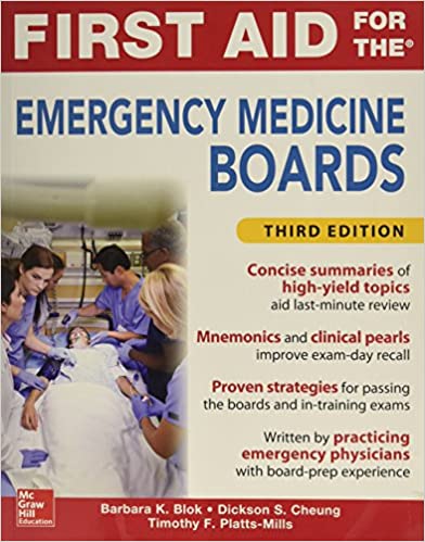 First aid for the emergency medicine boards